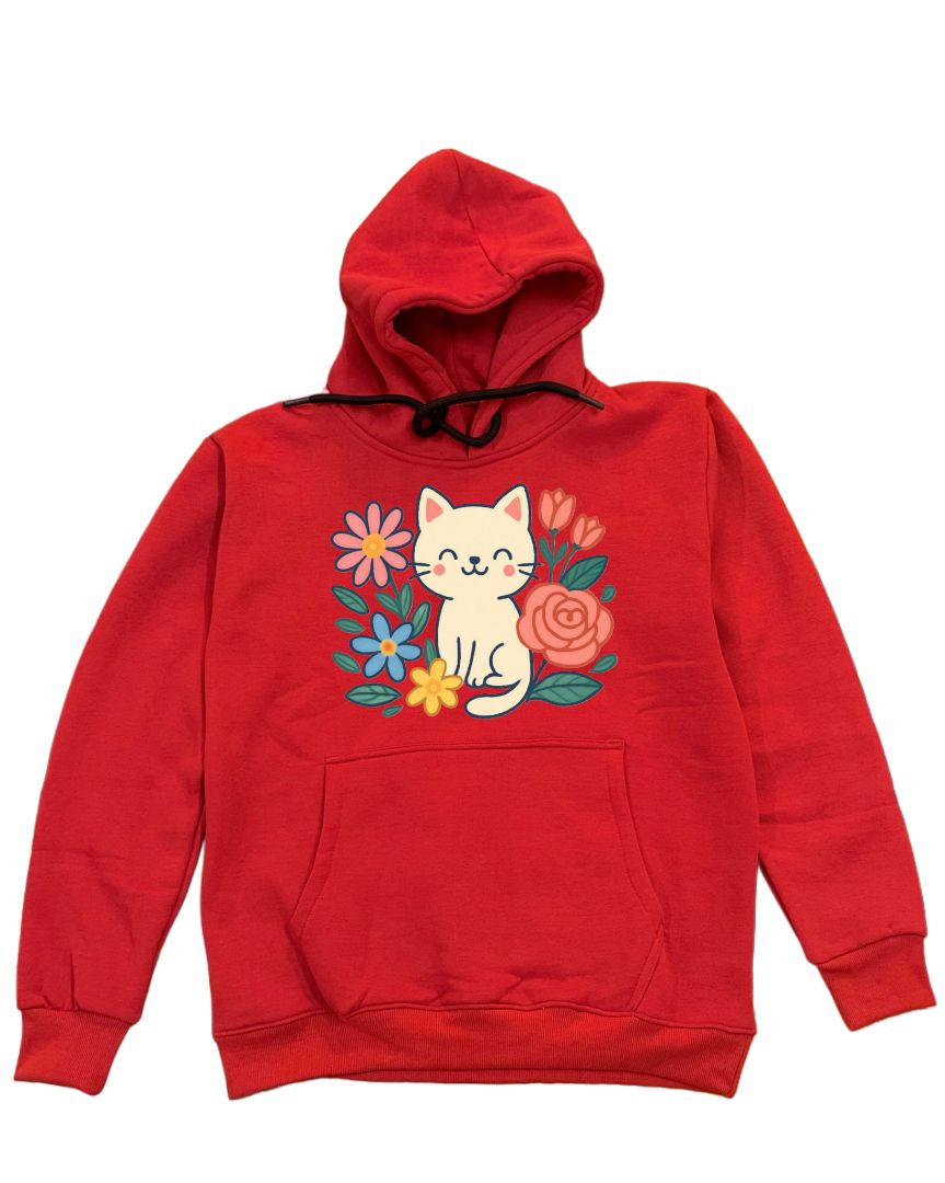 CUTE CAT HOODIE - Image 2